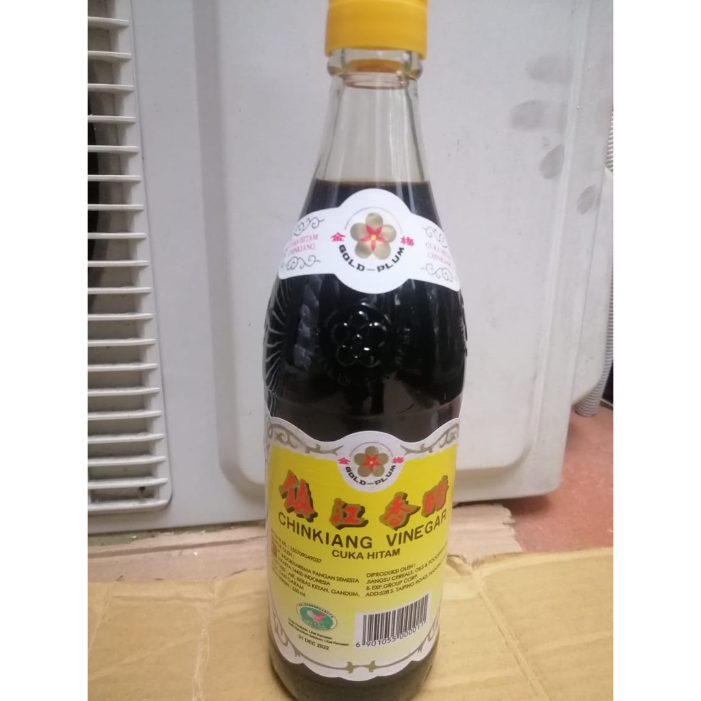 

CUKA HITAM CHINKIANG VINEGAR 550 ml GOLD PLUM