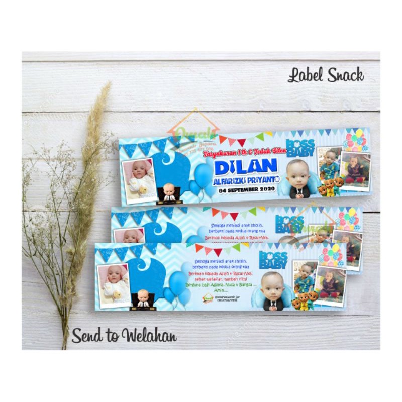 

Plastik snack,label snack,plastik ultah custom