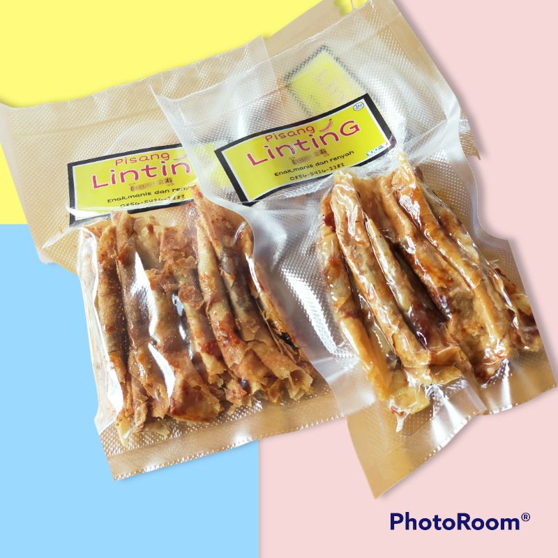 

Pisang linting caramel