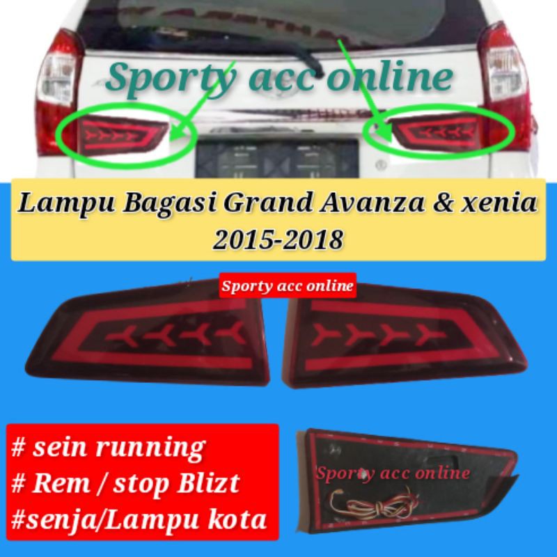 ReflektorBagasi grand avanza xenia 2015-2018 Tipe F