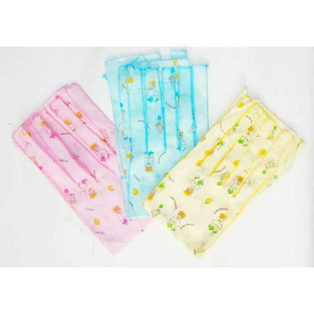 1/2 LUSIN (6 pcs) Gurita bayi WARNA MOTIF harga grosir TERMURAH