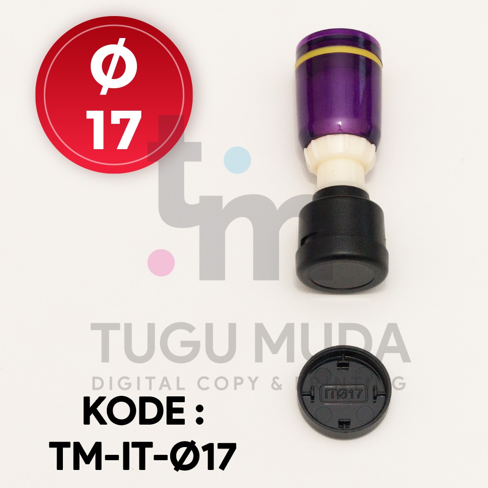 

Gagang Stempel Flash BULAT/LINGKARAN D17 (∅17mm) - TM-IT-DIAMETER 17
