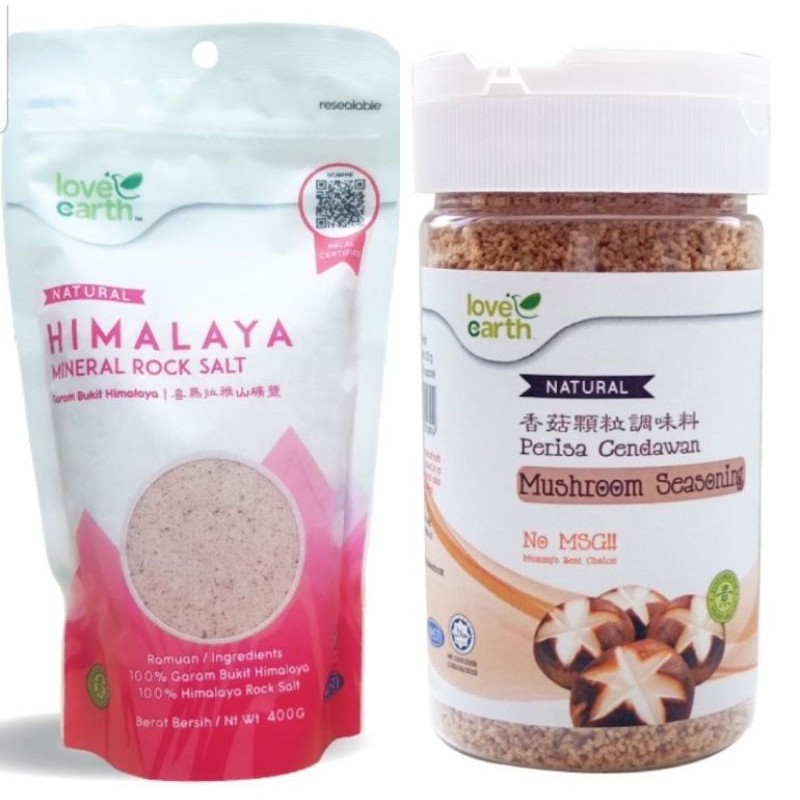 

Mushroom Seasoning Organik Love Earth