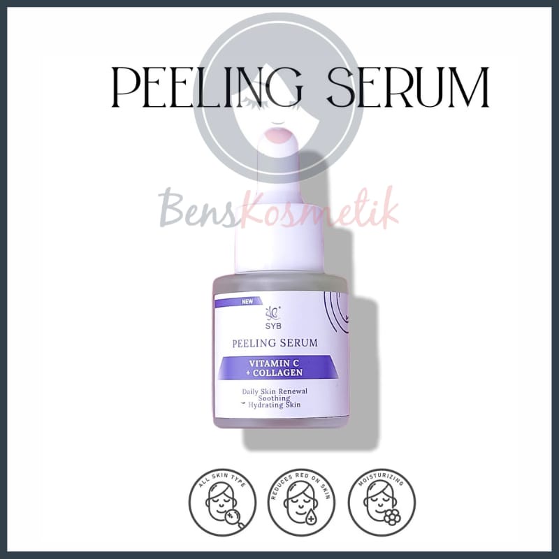 NEW - SYB PEELING SERUM WITH VITAMIN C + COLLAGEN