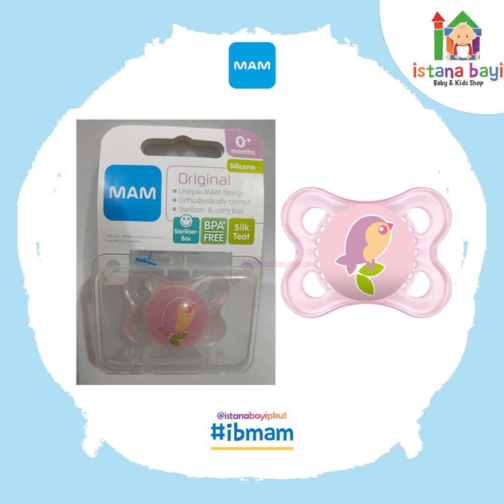 Mam Original Pacifier 0m+ - Empeng Bayi