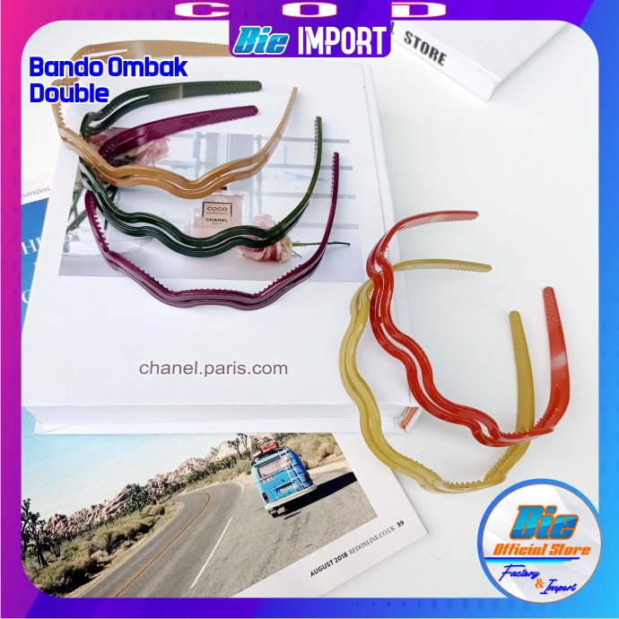 Bando Korea Ombak Double Impor Best Seller