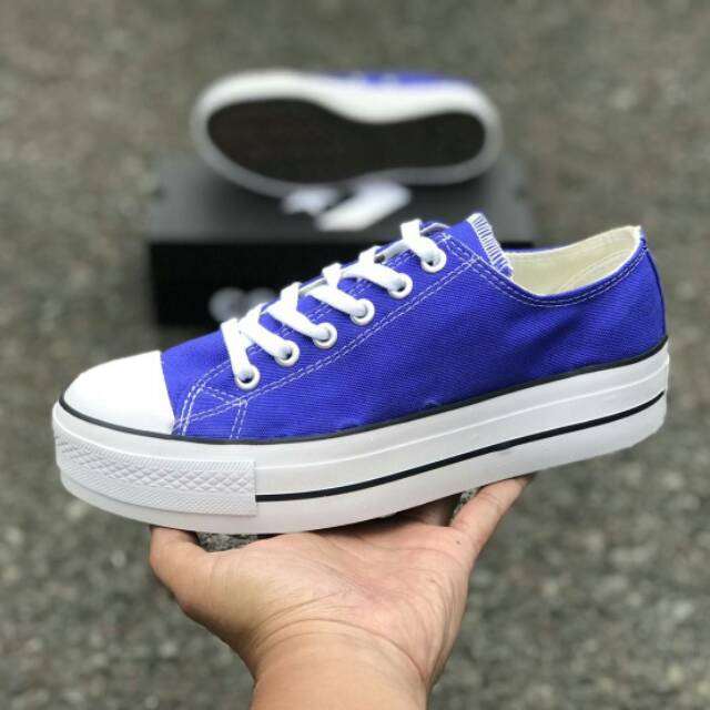 Sepatu converse low platform wanita