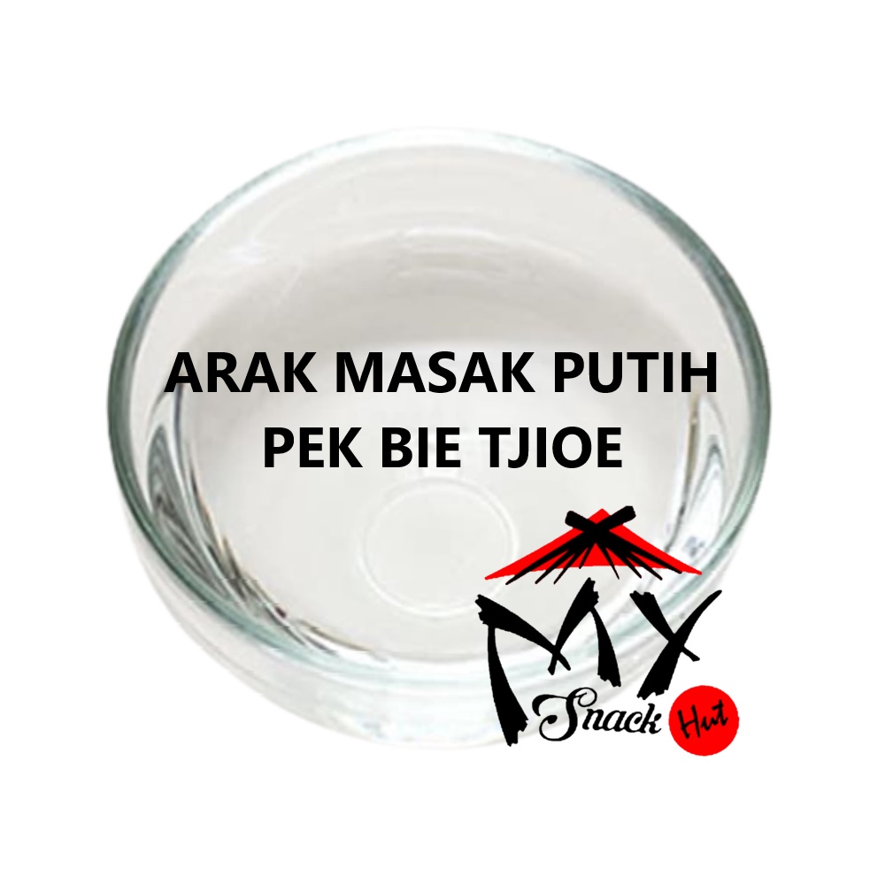 PEK BIE TJIOE 50ML - ARAK MASAK PUTIH - SAUS SAOS MASAK BERAS PUTIH MASAKAN CHINA - CHINESE RICE WINE