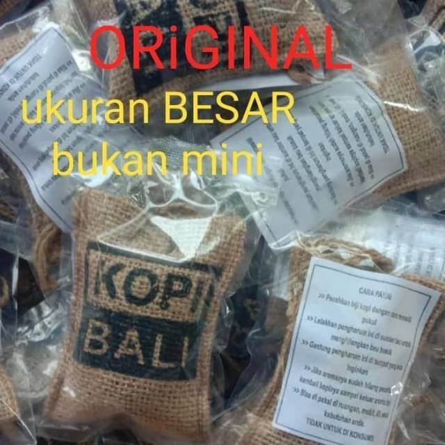 (1 pc) Parfum mobil dan ruangan Biji kopi asli KOPI BALI