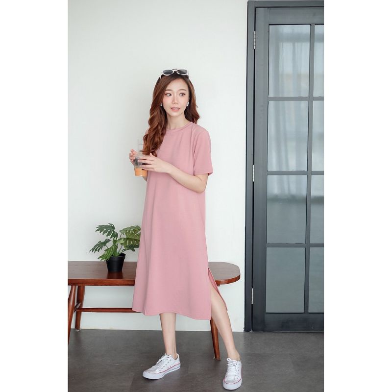 DRESS POLOS WANITA KEKINIAN AVAGE/DRESS/OVERSIZE/DRESS CASUAL