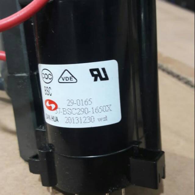 PLAYBACK FLYBACK TV TCL BSC 29-0165 FLYBACK TV TCL 29 INC 29" BSC29-0165 ASLI BSC 29 0165 ASLI