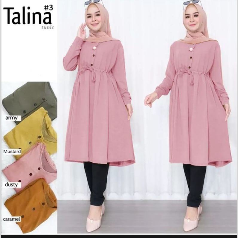 [COD]TERBARU/TUNIK TALINA/ATASAN MUSLIM