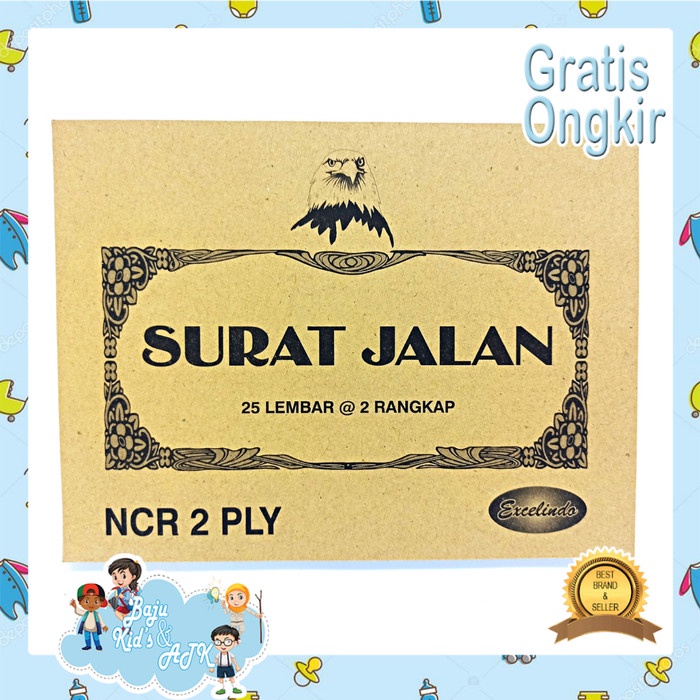 

(BISA COD) Buku Surat Jalan 2 Ply / Rangkap 2 Excelindo (10 buku)