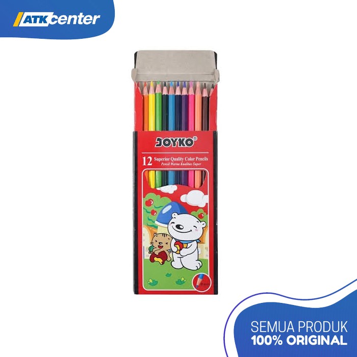 

PENSIL WARNA JOYKO CP-100 12 COLORS