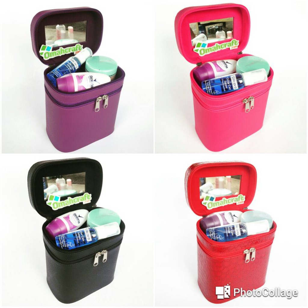 FULL COLOR MAKE UP CASE POUNCH BEUTY CASE / TAS TEMPAT KOSMETIK