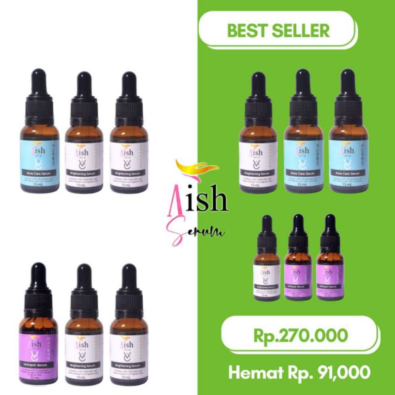 3 AISH Serum - AISH Glow Beauty - AISH Serum Korea