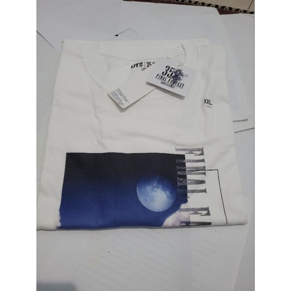 Baju Uniqlo Final Fantasy XV 15 XXL T-Shirt Original (Bonus Kardus)