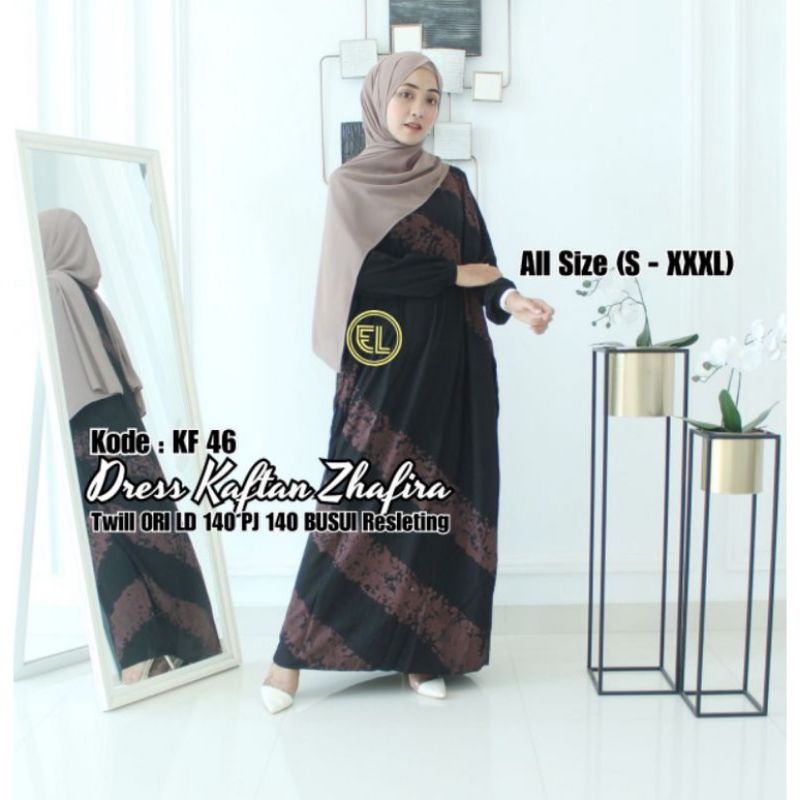 GAMIS KAFTAN TWILL ORI - BATIK ELZHAF
