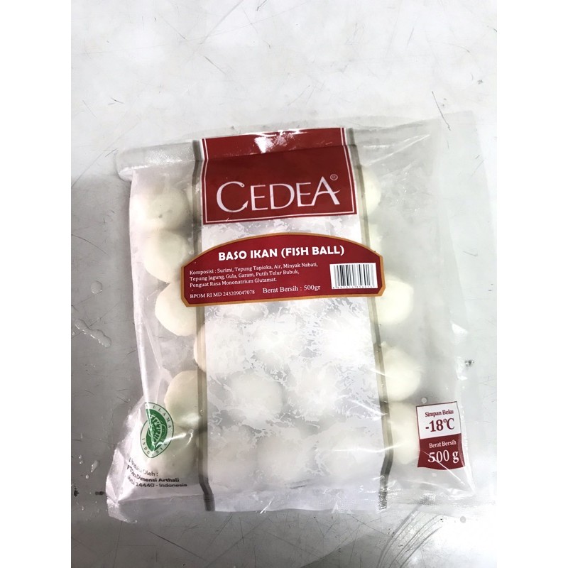 

Cedea Bakso Ikan 500gr
