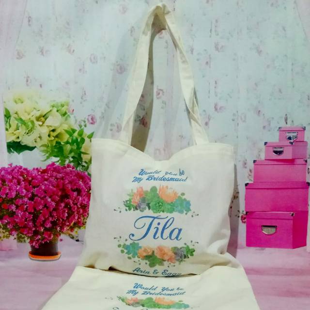 Souvernir, souvenir pernikahan, souvenir ultah,tas promosi, totebag,totebag blacu,tas blacu,tas