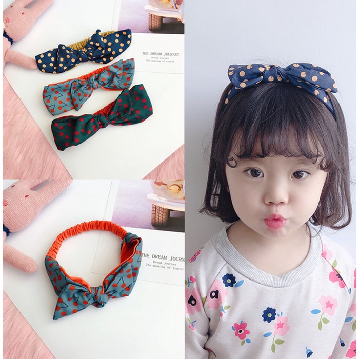 Bando Pita Anak / Bandana Pita / Headband Anak / Bando Korea Candice