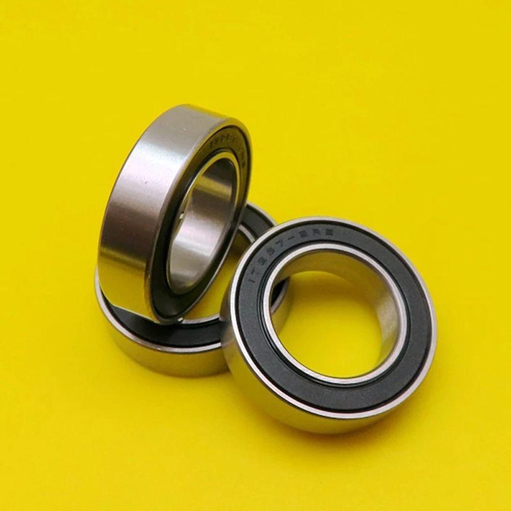 Agustinina Bearing Sepeda Bunga Drum Bearing Sepeda Bagian Perbaikan Bearing 17x28x7mm 17287RS MR17287 Bantalan Bawah