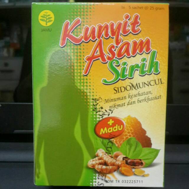 

Kunyit Asam Sirih / Box isi 5sachet
