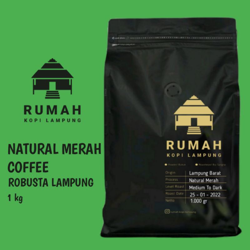

Kopi Robusta Lampung Bubuk Murni atau Biji Sangrai 1 kg