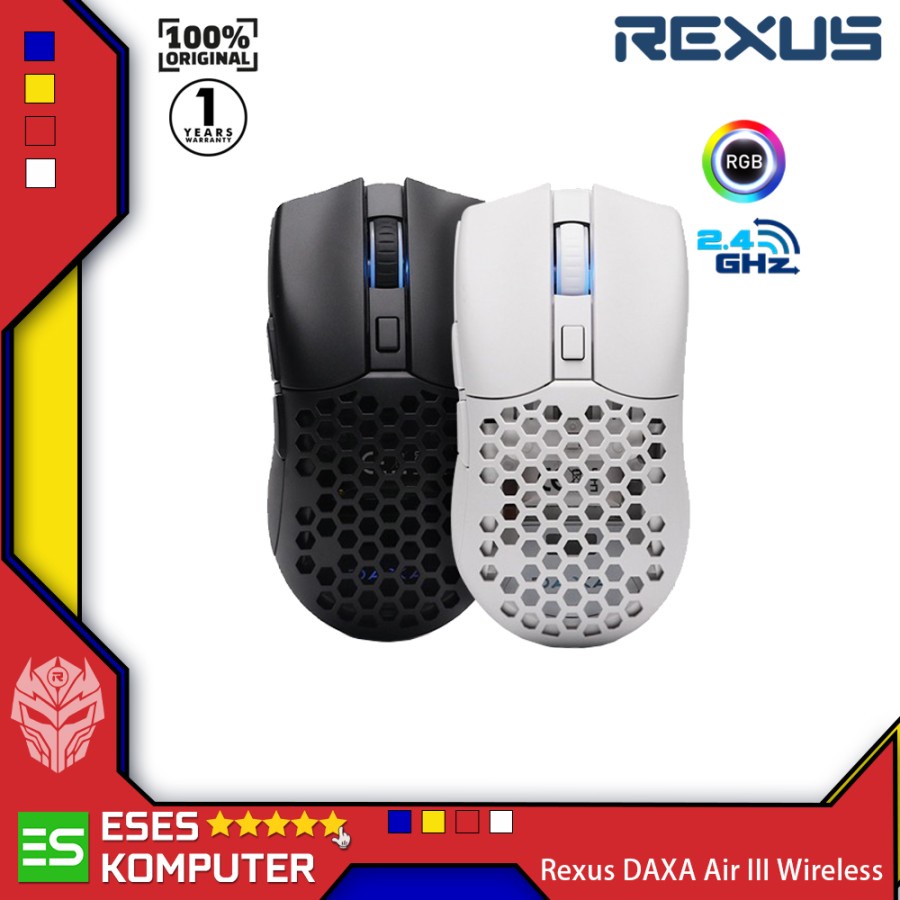 Mouse Rexus Daxa Air III / Daxa Air 3 PRO Wireless | Mouse Gaming