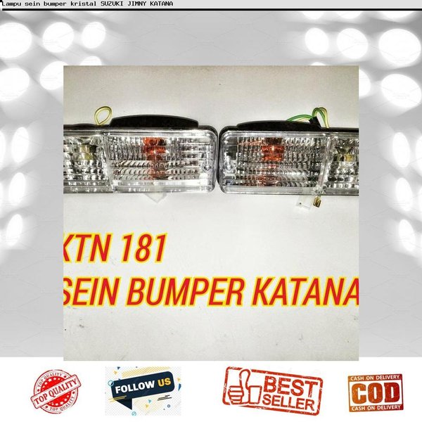 Lampu Sein Bumper Kristal Suzuki Jimny Katana Product Baru