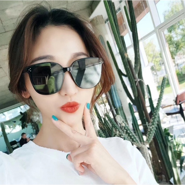 【CT】Kacamata Kotak Hitam Korean Fashion Sunglassess Wanita/Pria unisex