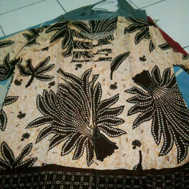 Atasna Batik Wanita Ppbtk07 Modern Batik Cassual / Katun Adem/ M, L, Xl/termurah Bisa Cod