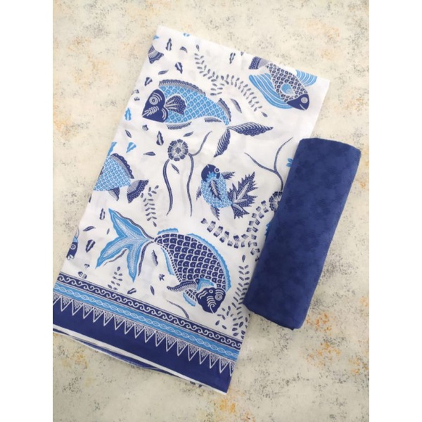 kain Batik motif ikan