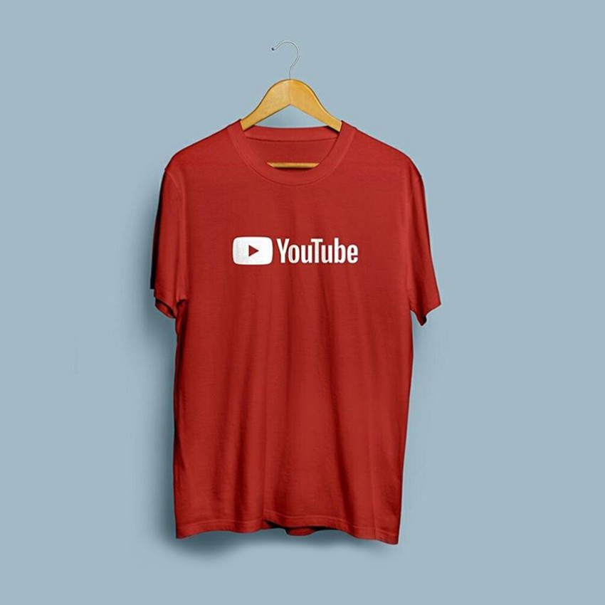 Brother Store Kaos Logo Youtube 04  White  - Black Premium