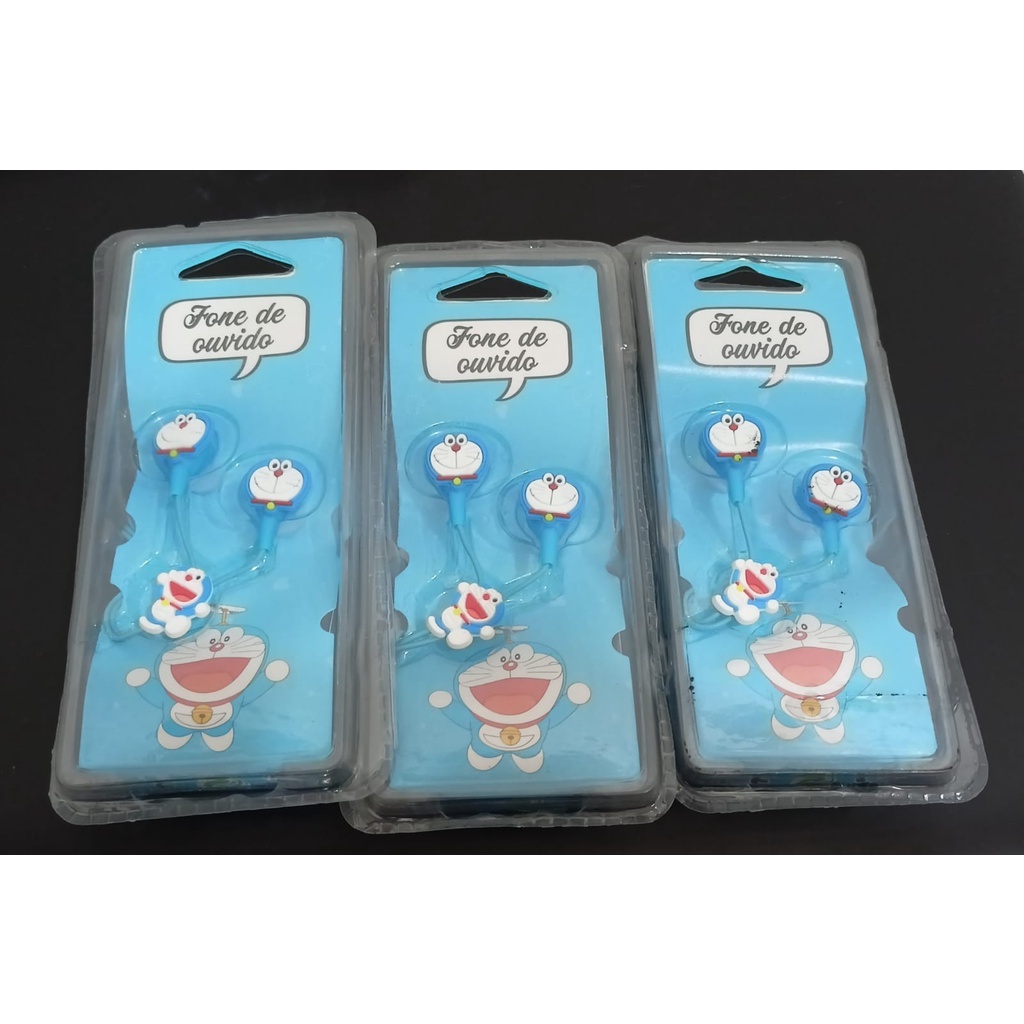 HEADSET / HANDSFREE + MIC Karakter Lucu Doraemon Cat Minnie Minion Hello Kitty Venus ACC