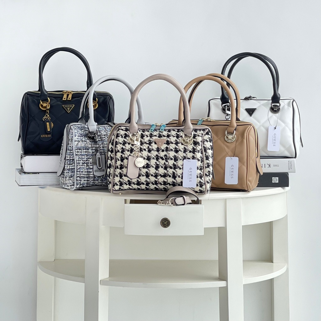 GSS GUESS TAS JINJING TANGAN BOWLING SPEEDY TOP HANDBAG 01604