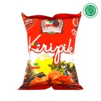 

Maicih Keripik Singkong Level 3 Maicih Axl Hadap Samping Halal MUI - 100gr