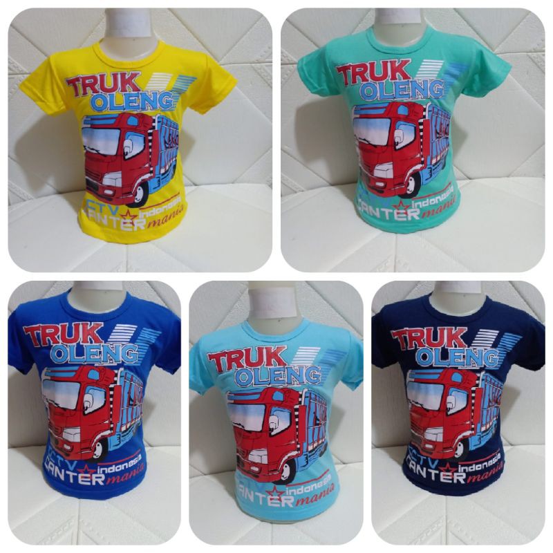 baju Keren anak truk oleng Dan DM oleng