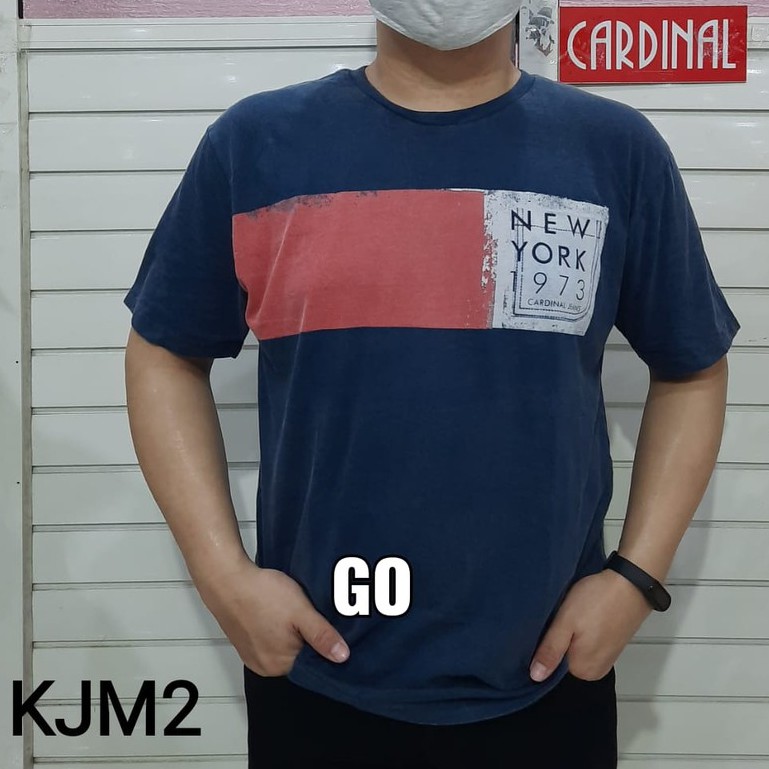 gof KJM CARDINAL JEANS KAOS T-Shirt Cowok Baju Reguler Slimfit Cowok Kaos Cardinal New!!!