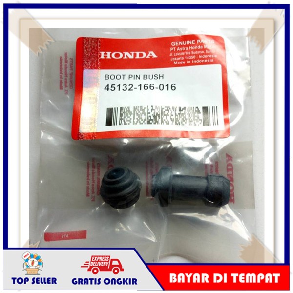 ORIGINAL AHM Paket Karet Boot Kaliper Usus Honda Supra Tiger Vario Beat GL Pro Verza 166 Variasi ORI