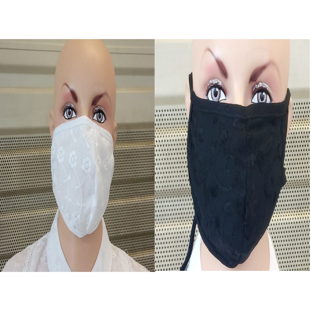 Masker Ikat Kain Katun