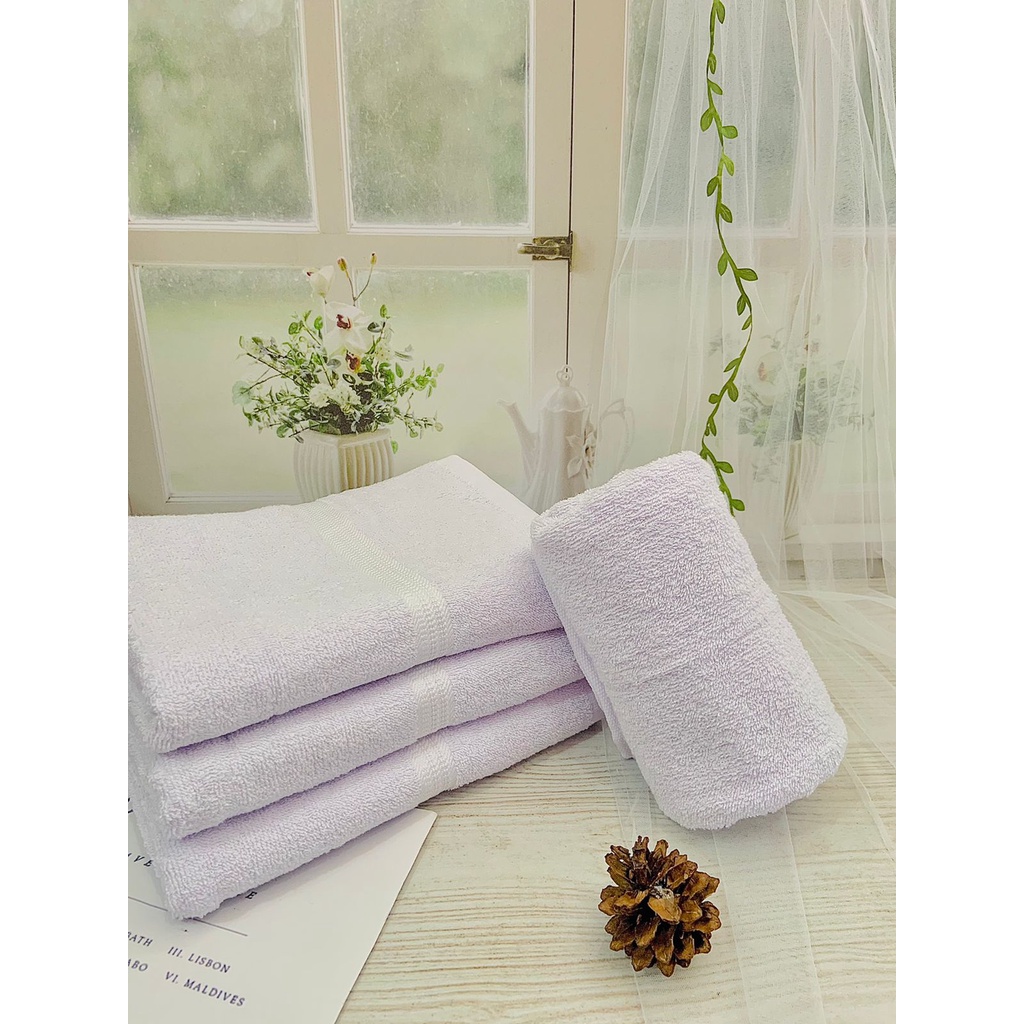 RAISHACOLLECTION HANDUK MUTIA TANGGUNG WARNA PUTIH UK. 50X100 CM
