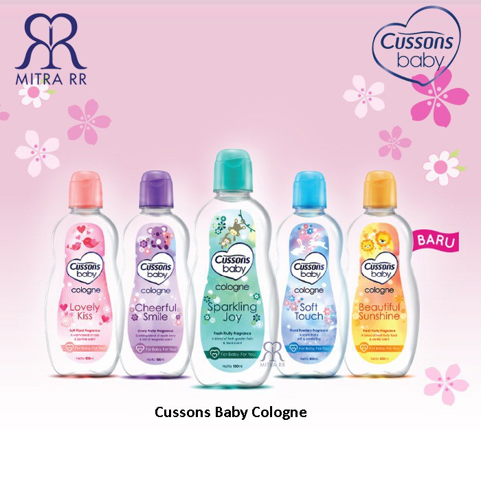 Cussons Baby Cologne 100 ml – Minyak Wangi Bayi Cussons Baby