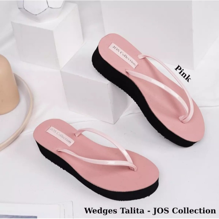 SANDAL WEDGES WANITA TERBARU/Sendal Wedges Termurah