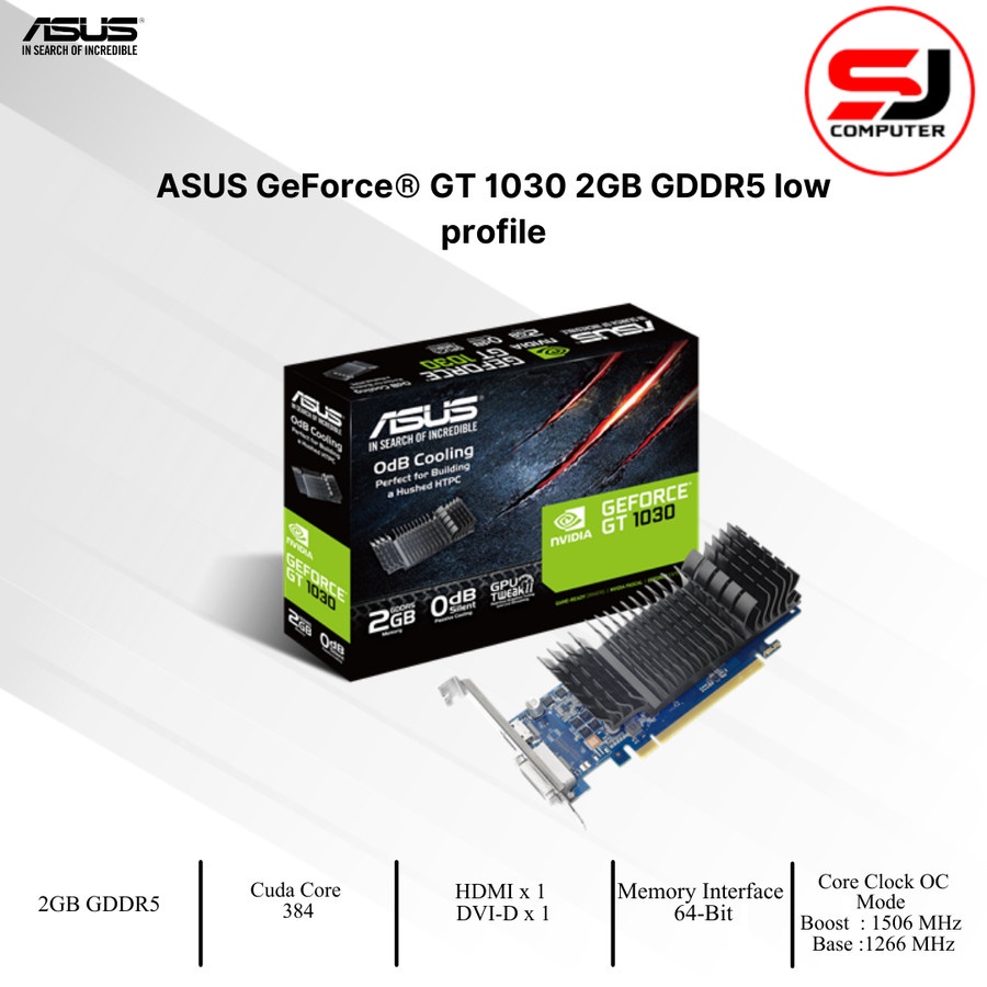 VGA ASUS GT 1030 2GB GDDR5 GT1030 2GB RESMI