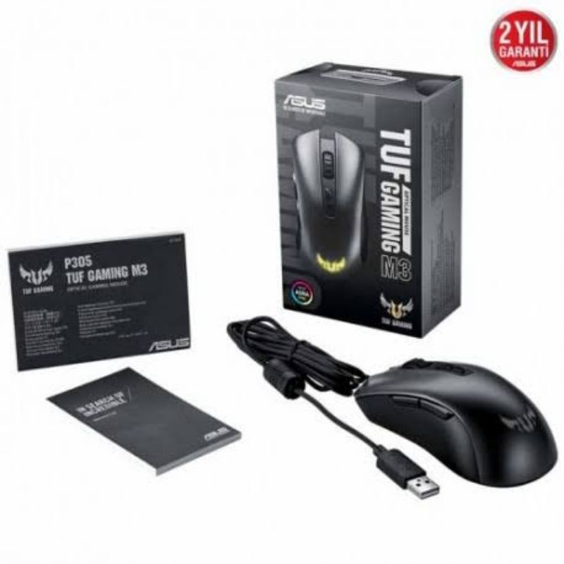 ASUS TUF GAMING M3 Gaming Mouse RGB ASUS 7000DPI  ORIGINAL