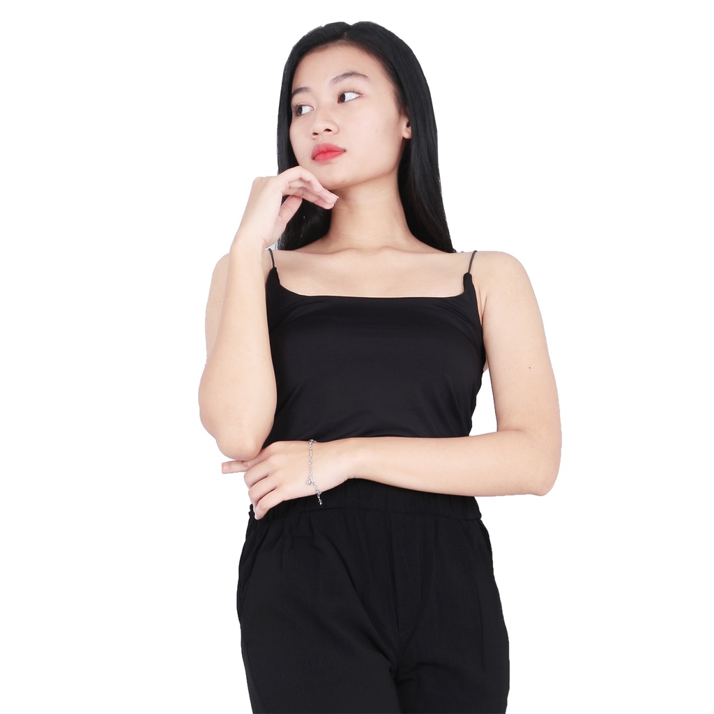 GROSIR SIVAN TANK TOP WANITA TALI SPAGHETTI / TANK TOP CROP ALL SIZE / FASHION WANITA #0017