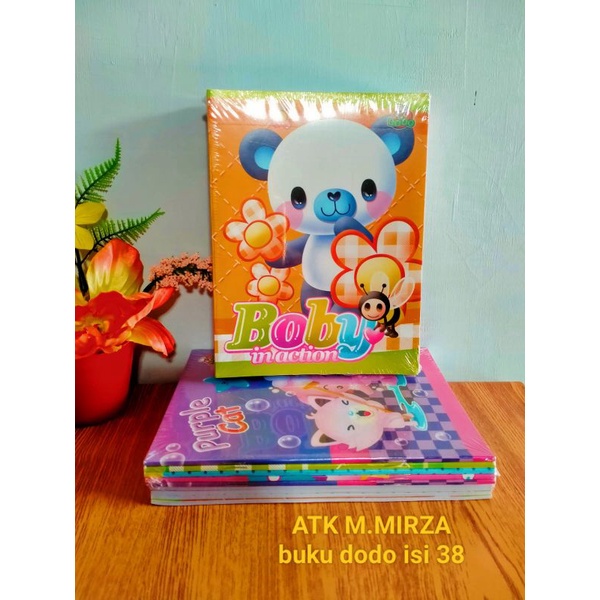 

Buku tulis Dodo isi 38 lembar