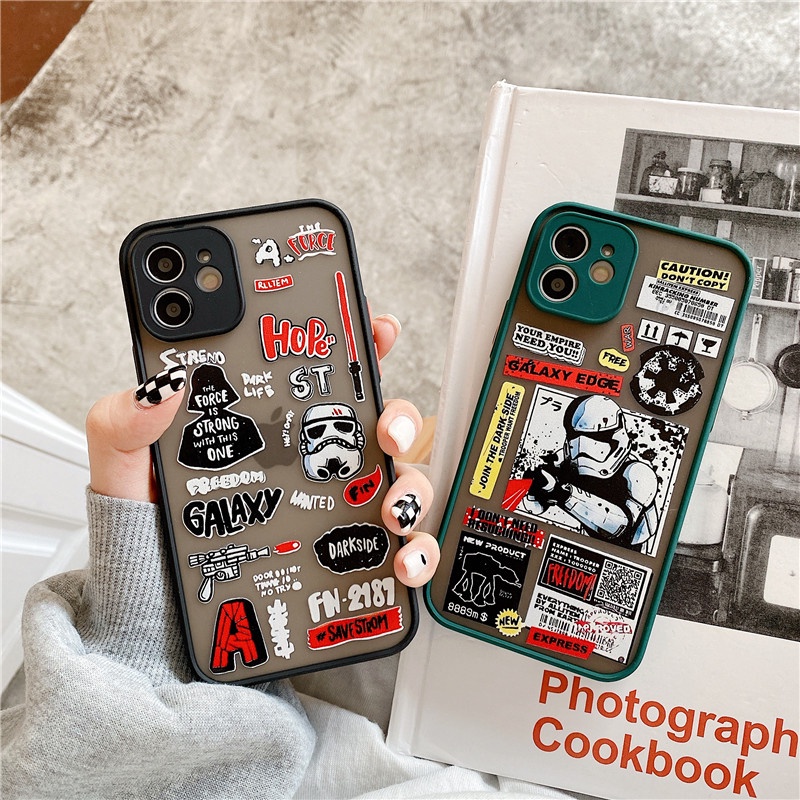 Hard case Desain Star Wars Untuk iPhone 13 Pro Max 12 11 Pro 8 7 6s Plus X XR XS Max