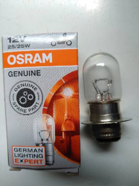 Lampu depan standar OSRAM for all matic Honda.yamaha.suzuki